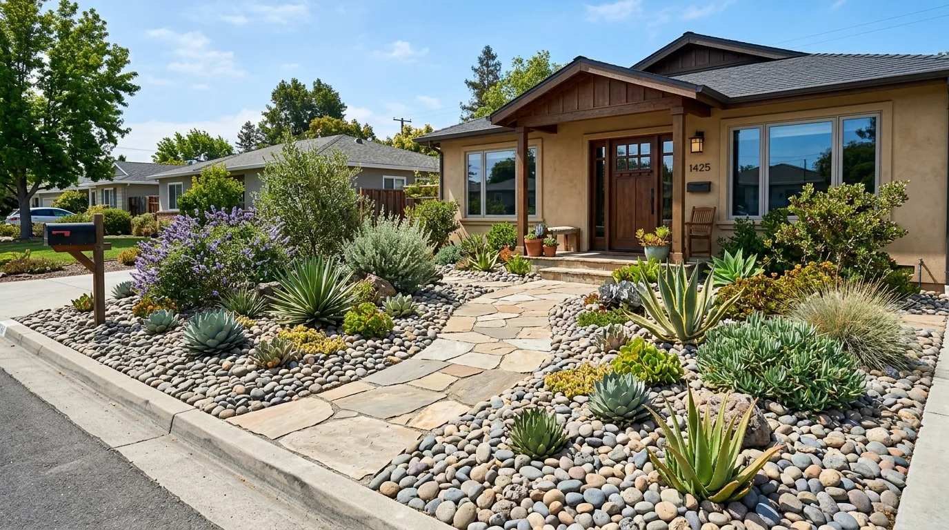 Rock and Minimal Plant Mix